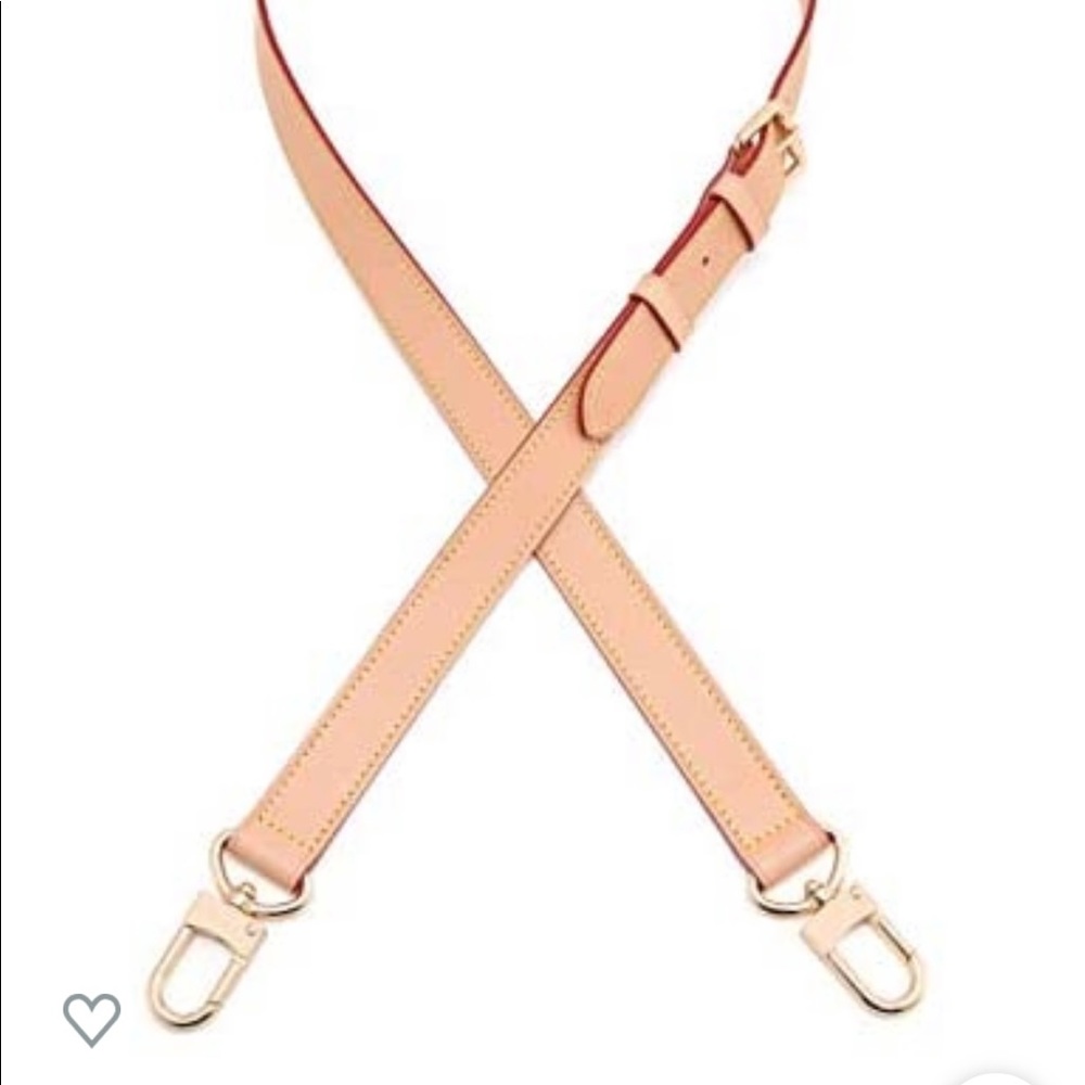 Vachetta Leather strap for Louis Vuitton Keepall, Speedy or Graceful